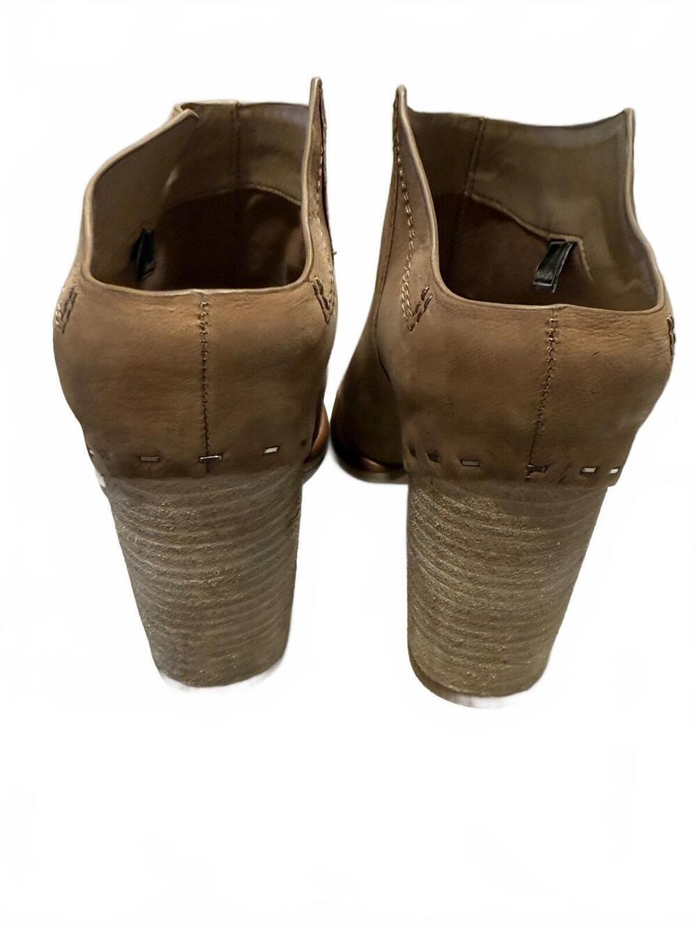 Dolce Vita Noa Peep Toe Ankle Heel Mules – Women's Size 7 - Picture 4 of 4